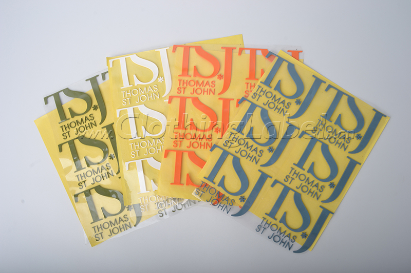 Garments and Apparels Products Sticker